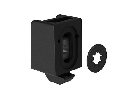 Uniblock 18 CS, M6, slot 8, A1=7mm, A2=1.9mm with captive washer