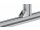 Bracket, 28x27x27mm, for M6, without groove, die-cast aluminium, bright