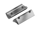 Double sliding block, 10.5x6.3mm, pivotable, slot 6, 2xM6, l=28mm, a=19mm, galvanized steel