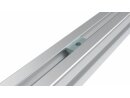 T-moer, 10,8 x 4,1 mm, draaibaar, sleuf 8, geleidingsband, M5, L = 20 mm, veerplaat, roestvrij staal 1.4301