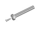 Threaded rod Eco, M16x50, wrench size 24, galvanized steel