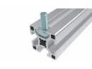 Hammerhead screw, M6x25, slot 8, web height 1.5mm, stainless steel