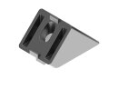 Angle connector 45°, 25x25mm, slot 6.5, die-cast...