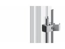 Clip-Kabelbinder, mit Hammer, Nut 6,5, A2=2.2mm, mit Gummi, Kunststoff PA, schwarz 1-Fach