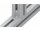 Profilverbinder 90° R, Nut6, Stahldruckguss, verzinkt, mit 2x Gewindestift, DIN913, M5x5, Stahl, verzinkt