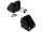 Uniblock Zn 40, mit Mutter M6, Zinkdruckguss, schwarz versiegelt, mit Fixierstück für Nut 8, Steg 1,7, RoHS-konform, unverlierbar