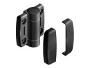 System hinge 30.30, plastic, with cover cap, dimension A1/A2 17.75mm, form A