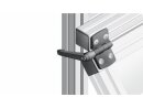Combination hinge with clamping lever 35.35, plastic, not detachable, groove 10, dimension A1/A2 20.0mm