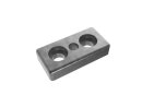 Transport and base plate, 40x80mm, M16, mounting holes...