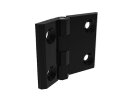 Metal hinge, 50x63mm, non-detachable, stainless steel...