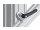 Klemmwinkel, 36x36x32mm, Nut 8, Zinkdruckguss, alufarbig lackiert, mit Klemmhebel M8, mit Ausrastknopf, A=65