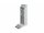 Staffa da pavimento, 2.83x5.51 ", 72x140, doppia, alluminio anodizzato E6 / EV1
