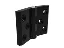 Metal hinge, 60x76mm, non-detachable, stainless steel...