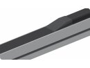 Slide rail PE-HD black, L=2000mm