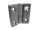 Edelstahlscharnier, 50x50mm, rechts-links angeschlagen, aushängbar, Edelstahl 1.4401