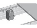 Rücklaufsperre, Zinkdruckguss, inklusive Druckfeder und Sperrklinke aus Edelstahl 1.4305