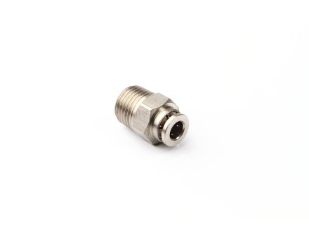 Heavy-Duty Metal Push-Fit Connector 4mm