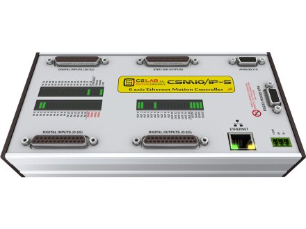 CSMIO / IP-S 6-assige Ethernet-bewegingscontroller (STEP / DIR)