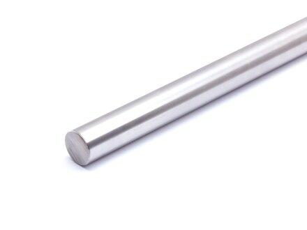 Bright steel round, 10mm h6, ground, material C45 (1.0503), 0.62kg/m, cut 50-3000mm, (10 EUR/m + 0.5 EUR per cut)