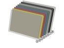Zijdelings open KANBAN-deksel 200 x 135 geel RAL 1018 | VPA 50 stuks