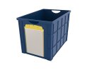 Zelfklevend zakje A4 staand blauw RAL 5017 | VPA 10 stuks