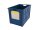 Selbstklebende Sichttasche DIN A5 quer blau  RAL 5017   | VPA  10 Stück