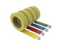Floor marking tape 75 red RAL 3020 | VPA 50 meters (roll)