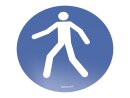 Use Pedestrian Walkway Floor Sign | VPA 1 piece