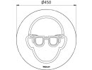 use eye protection ground shield | VPA 1 piece