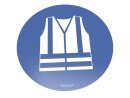 Wear safety vest Floor sign | VPA 1 piece