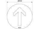 Referencia direccional al letrero inferior | VPA 1 pieza