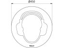Gehörschutz tragen Bodenschild    | VPA  1 Stück
