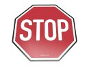 stop floor sign | VPA 1 piece