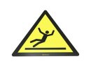 Warning of slipping hazard floor sign | VPA 1 piece
