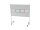 Finestra per documenti magnetica DIN A3 grigio RAL 7045 | VPA 10 pezzi