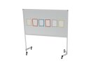 Magnetic document window DIN A4 blue RAL 5017 | VPA 10...
