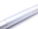 Clip de rotulación 38, D30, PVC duro, transparente, incluye cinta adhesiva, (1ud. =102mm)