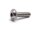 DIN 7380-2 truss-head screw with collar and hexagon socket, stainless steel A2, M4x12
