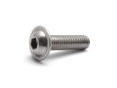 DIN 7380-2 truss-head screw with collar and hexagon...