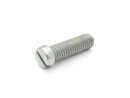 DIN galvanized flat head screw 920 with slot, and a small...