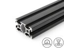 Aluminiumprofiel zwart 20x40L B-Type Groef 6, 0,77kg/m,...