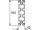Perfil de aluminio 45x180S (pesado) B tipo ranura 10, 6,87kg/m, corte de 50 a 6000mm