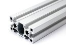 Aluminiumprofil 45x90 S B Typ Nut 10 schwer silber eloxiert Alu Profil - Standardlänge  400mm