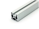 Profilo in alluminio 30x30 L 2 gole ricoperte 180° tipo I 6  1000mm
