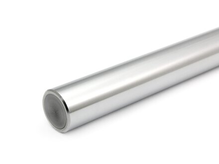Precision shaft 14mm h6, ground and hardened, stainless steel X46Cr13 (1.4034), 1.21kg/m, cut 50-3000mm