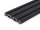 Aluminiumprofil schwarz 16x120 E I Typ Nut 8 ultraleicht Alu Profil - Standardlänge