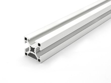 Profilo alluminio design 30x30 L 1 gola a scomparsa tipo B 8  2000mm