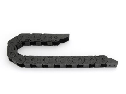 Energy chain CK 15, 15mm wide, 579mm / 1000mm (24 elements + terminals)