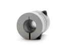 Backlash-free Flexible coupling, clamping hub design JT16C D16L23 5.00 / 8.00mm