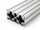 Aluminiumprofil 60x120 L I Typ Nut 6 leicht silber eloxiert Alu Profil - Standardlänge  800mm